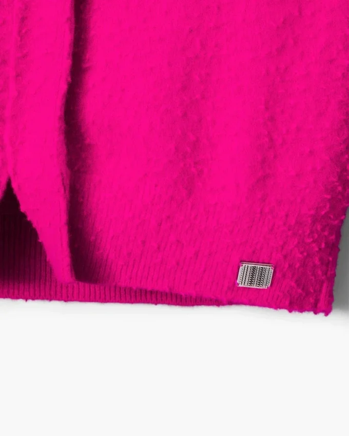 Cardigan con ganchos y ojales Cardigan con ganchos y ojales