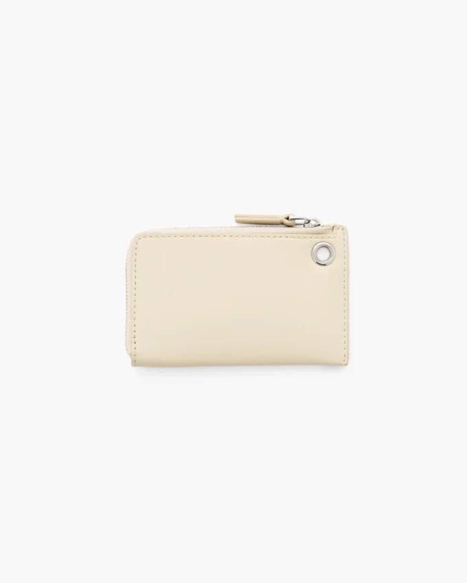 Cartera con cremallera superior y charms