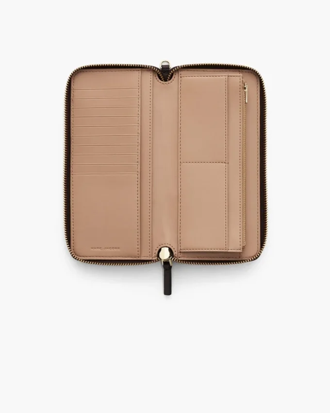 Cartera continental de piel Cartera continental de piel