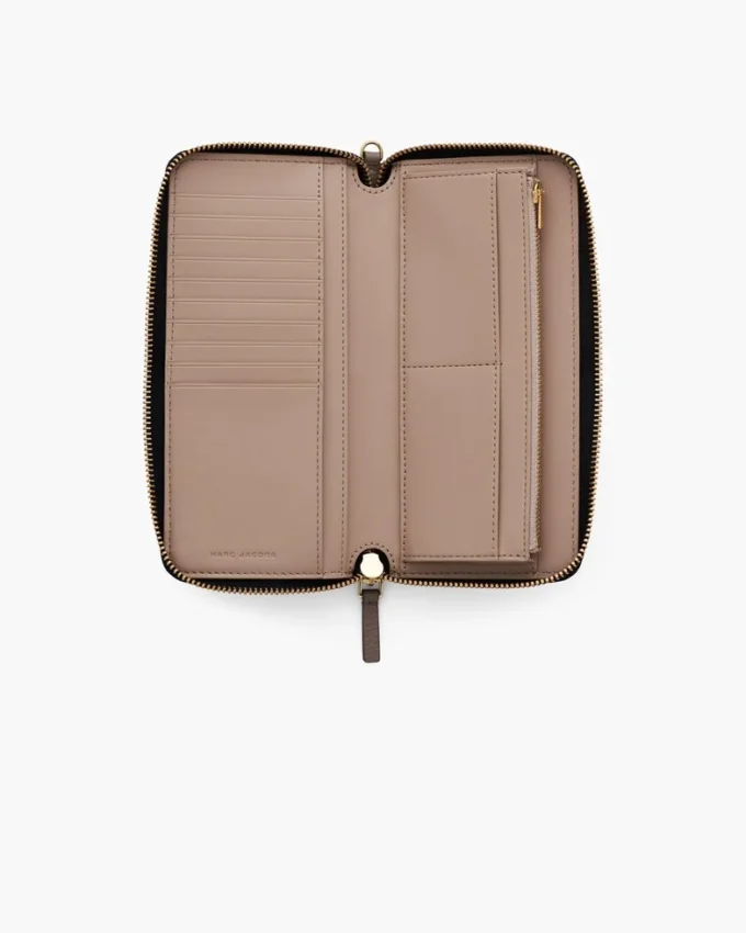 Cartera continental de piel Cartera continental de piel