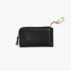 Cartera múltiple con cremallera superior de cuero Cartera múltiple con cremallera superior de cuero