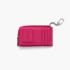 Cartera múltiple con cremallera superior de cuero Cartera múltiple con cremallera superior de cuero