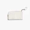 Cartera múltiple con cremallera superior de cuero Cartera múltiple con cremallera superior de cuero