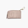 Cartera múltiple con cremallera superior de cuero Cartera múltiple con cremallera superior de cuero