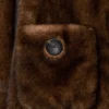 Chaqueta corta de peluche Chaqueta corta de peluche