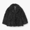 Chaqueta de mujer de pelo sintético Chaqueta de mujer de pelo sintético