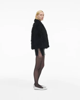 Chaqueta de mujer de pelo sintético Chaqueta de mujer de pelo sintético