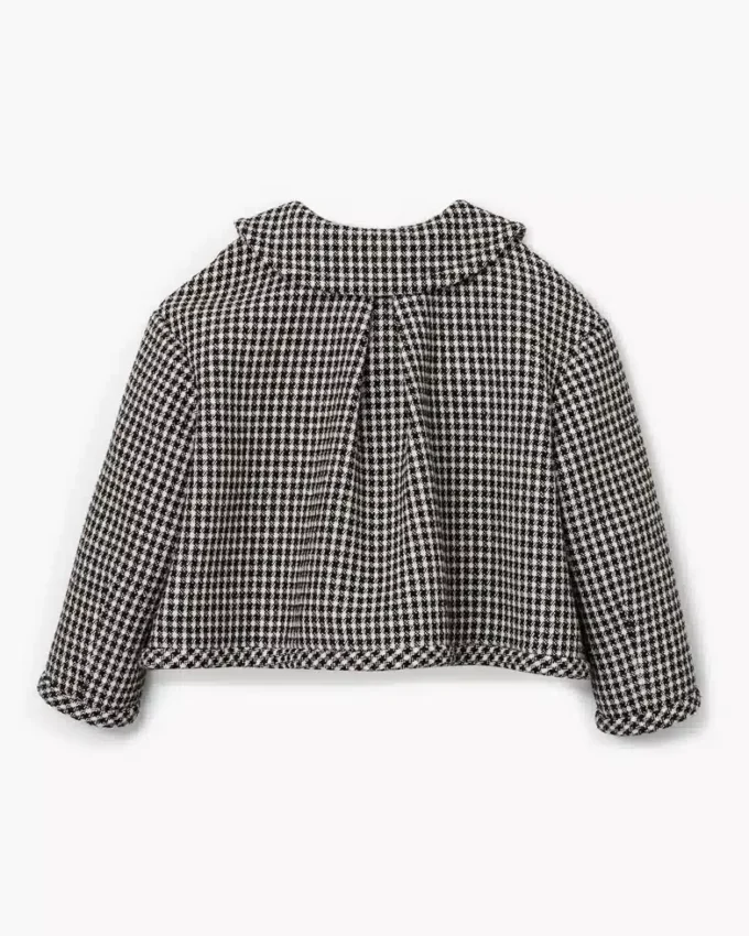 Chaqueta de tweed a cuadros