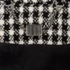 Chaqueta de tweed a cuadros