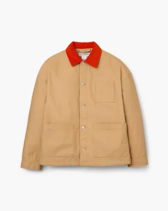Chaqueta unisex de lona Stoned de A.P.C. X Marc Jacobs Chaqueta unisex de lona Stoned de A.P.C. X Marc Jacobs