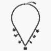 Collar con charms Mini Icon Pave