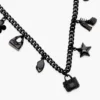 Collar con charms Mini Icon Pave