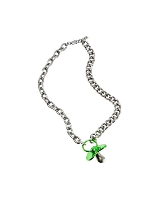 Collar con chupón