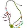 Collar con dije de goma