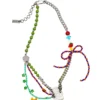 Collar con dije de goma