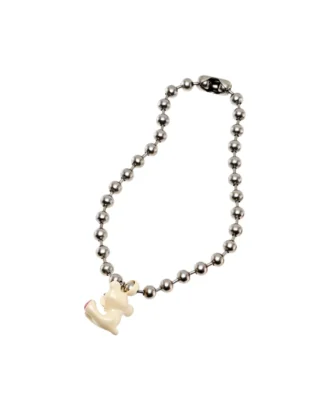 Collar con oso llorando