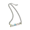 Collar con placa con nombre