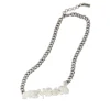 Collar con placa con nombre