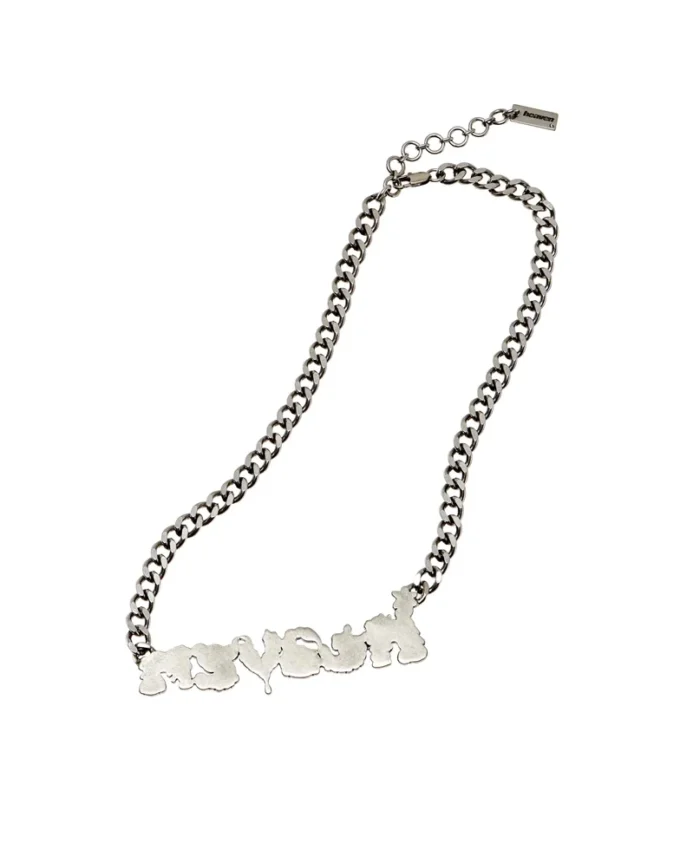 Collar con placa con nombre