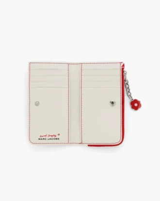 David Shrigley X Marc Jacobs Cartera delgada con logotipo Everyday