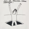 David Shrigley X Marc Jacobs Sudadera con capucha y cremallera Joy Of Falling