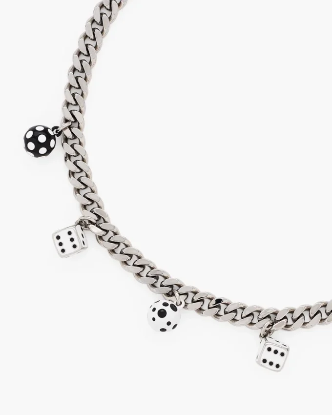 Derrick Adams X Marc Jacobs Collar con dije de dados Derrick Adams X Marc Jacobs Collar con dije de dados
