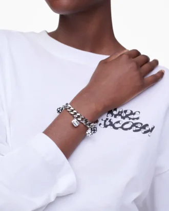 Derrick Adams X Marc Jacobs Pulsera con dijes de dados