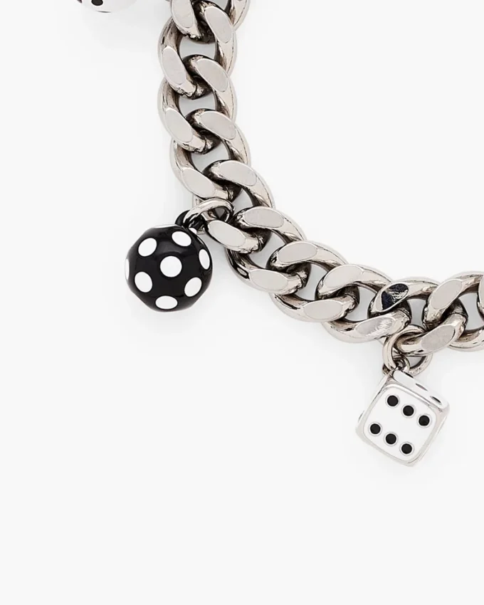 Derrick Adams X Marc Jacobs Pulsera con dijes de dados