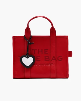 Dije para bolso con espejo en forma de corazón