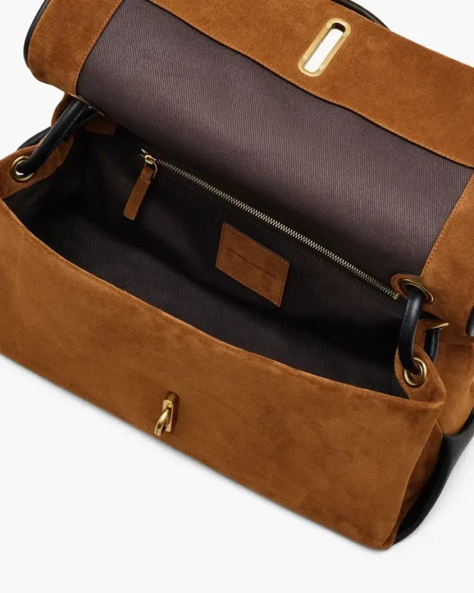 El bolso grande Dual de ante El bolso grande Dual de ante