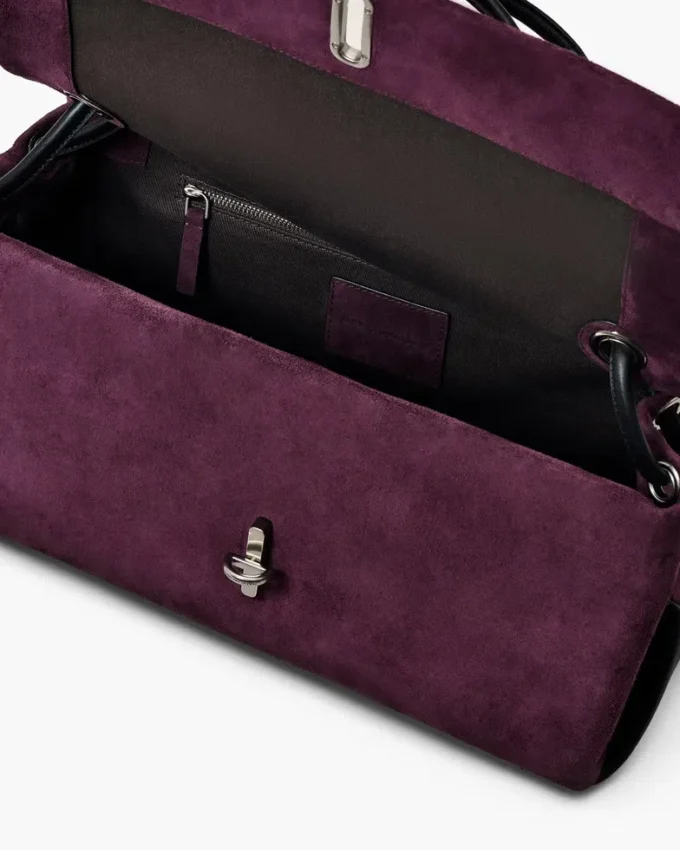 El bolso grande Dual de ante