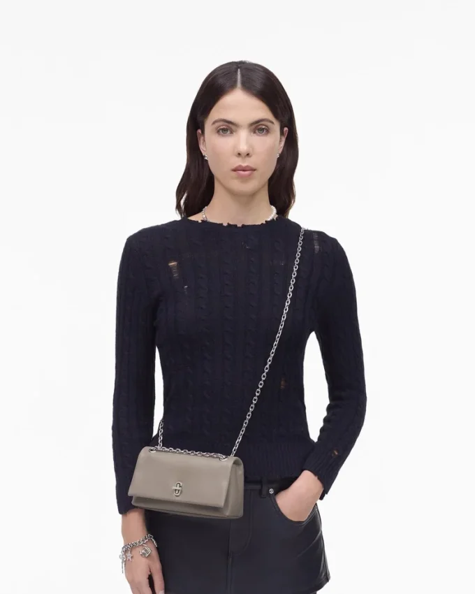 El bolso mini con doble cadena
