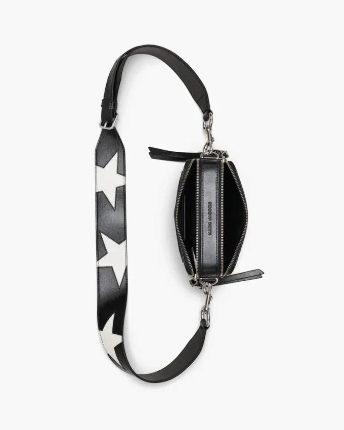 El bolso Snapshot de cuero con parche de estrellas El bolso Snapshot de cuero con parche de estrellas