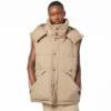 El chaleco acolchado oversize El chaleco acolchado oversize