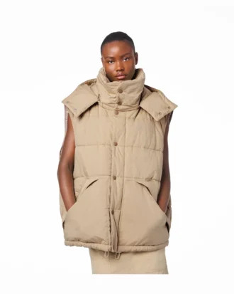 El chaleco acolchado oversize