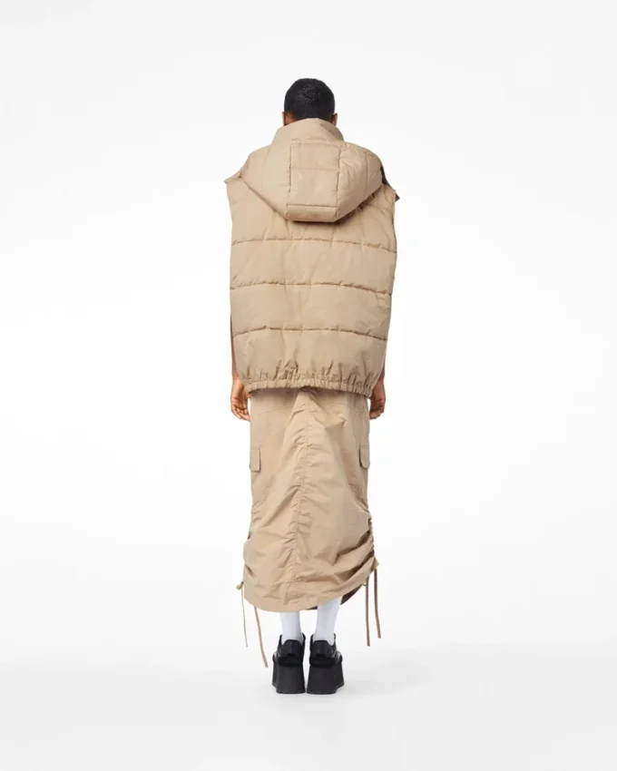 El chaleco acolchado oversize El chaleco acolchado oversize