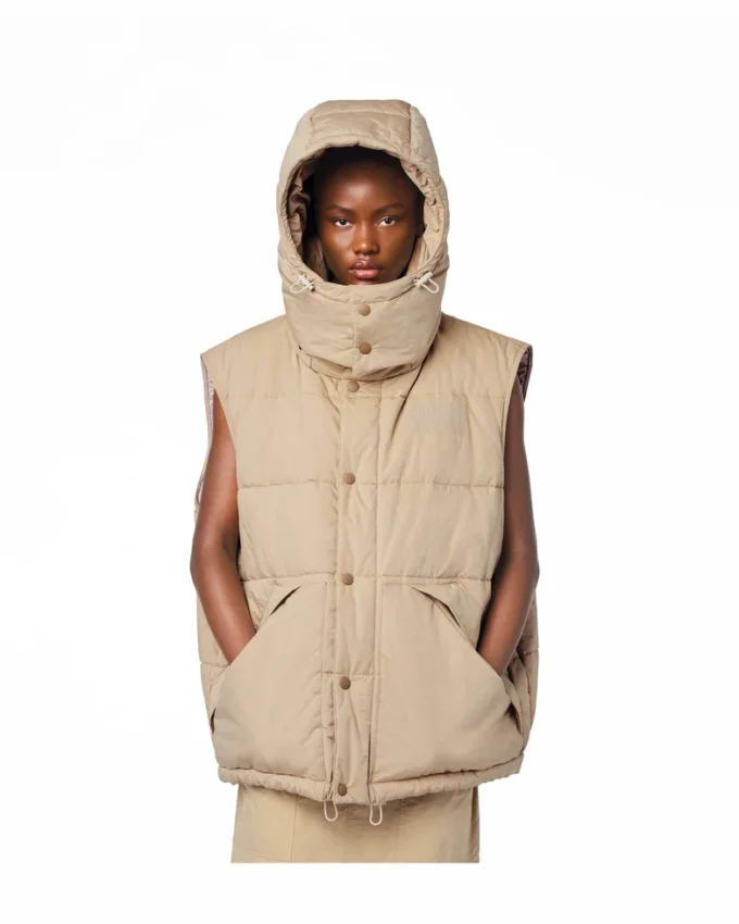 El chaleco acolchado oversize El chaleco acolchado oversize