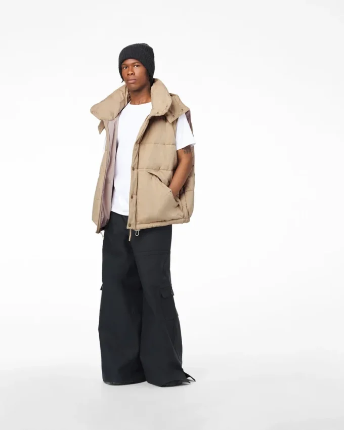 El chaleco acolchado oversize El chaleco acolchado oversize