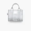 El charm Nano Tote de piel metalizada El charm Nano Tote de piel metalizada