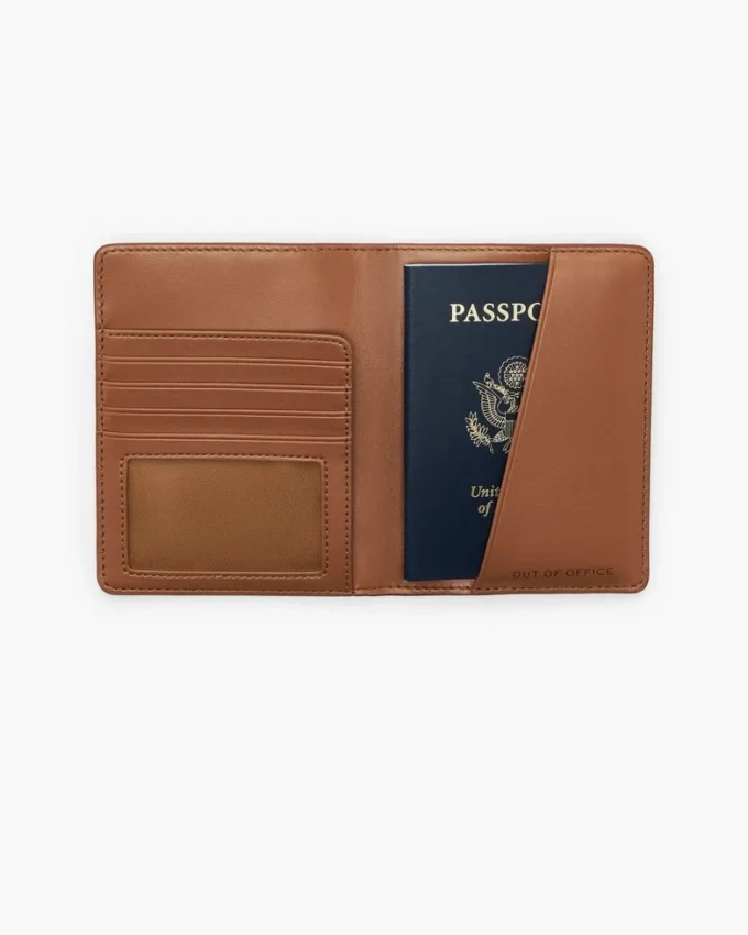 El estuche para pasaporte