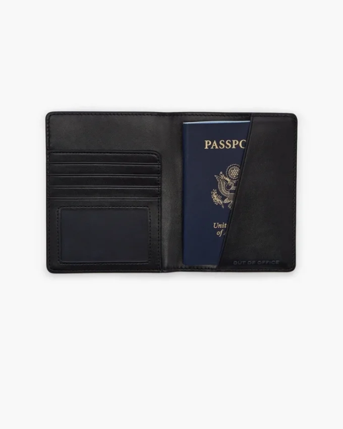 El estuche para pasaporte