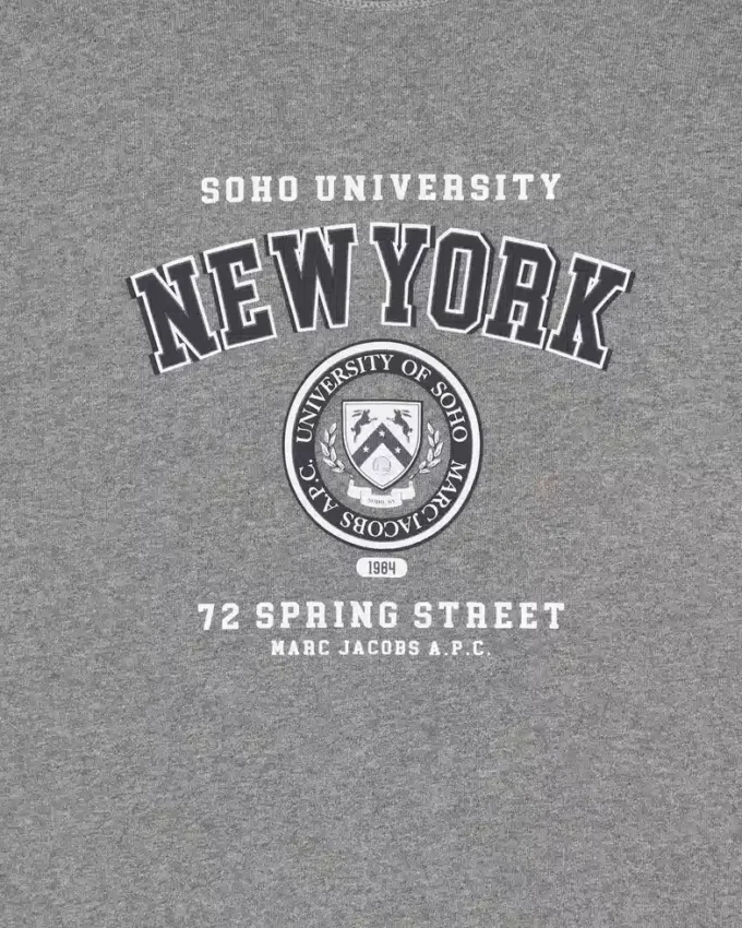 El jersey de cuello redondo Shrunken Ny de A.P.C. X Marc Jacobs