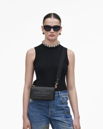 El mini bolso de piel