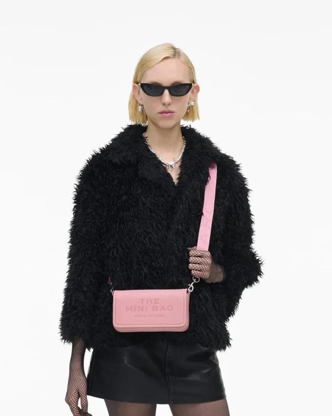 El mini bolso de piel