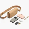 El mini bolso de piel