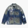 Futura x Marc Jacobs Painted Denim Big Trucker