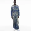 Futura x Marc Jacobs Painted Denim Big Trucker