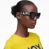 Gafas de sol Cat Eye con logotipo llamativo