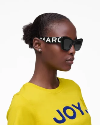 Gafas de sol Cat Eye con logotipo llamativo
