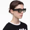 Gafas de sol Cat Eye con logotipo llamativo